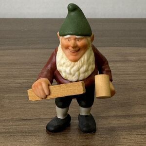 Hallmark Toymaker Elves Collection Hans Hand-Painted 1987 3" Porcelain‎ Figurine